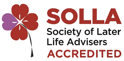 Society of Later Life Advisers accredited logo